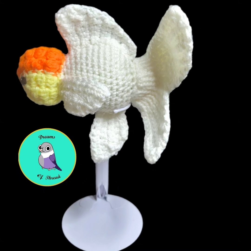 Handmade Crochet Goldfish Plush